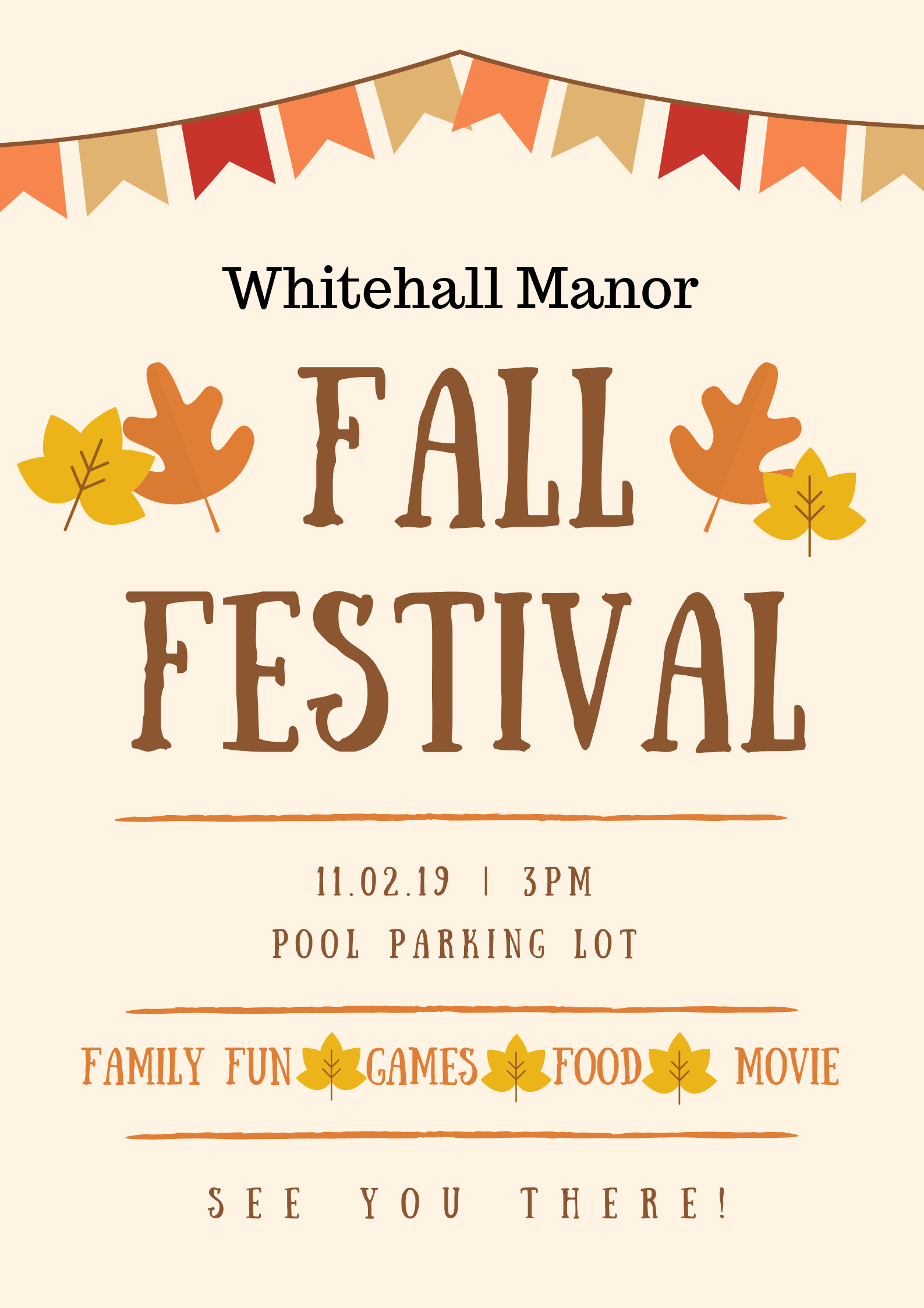 2019 Fall Festival Whitehall Manor